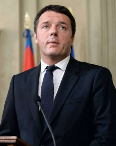 Il premier, Matteo Renzi
