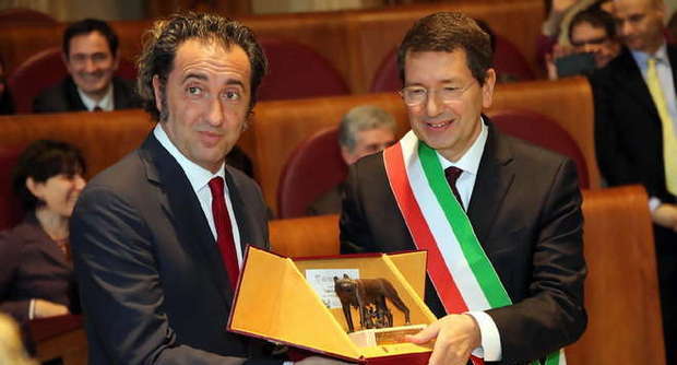 Sorrentino diventa cittadino romano