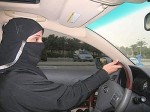 Donna saudita al volante