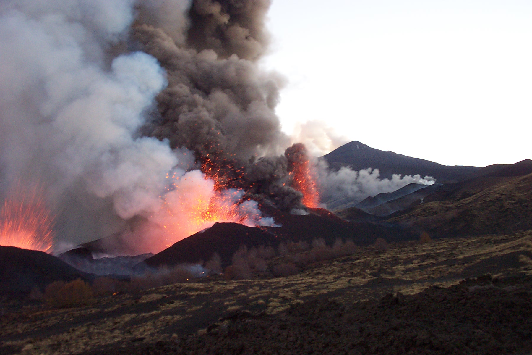 eruzioni etna
