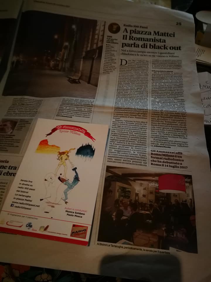 giornale ammazzacaffe