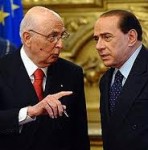 Napolitano e Berlusconi