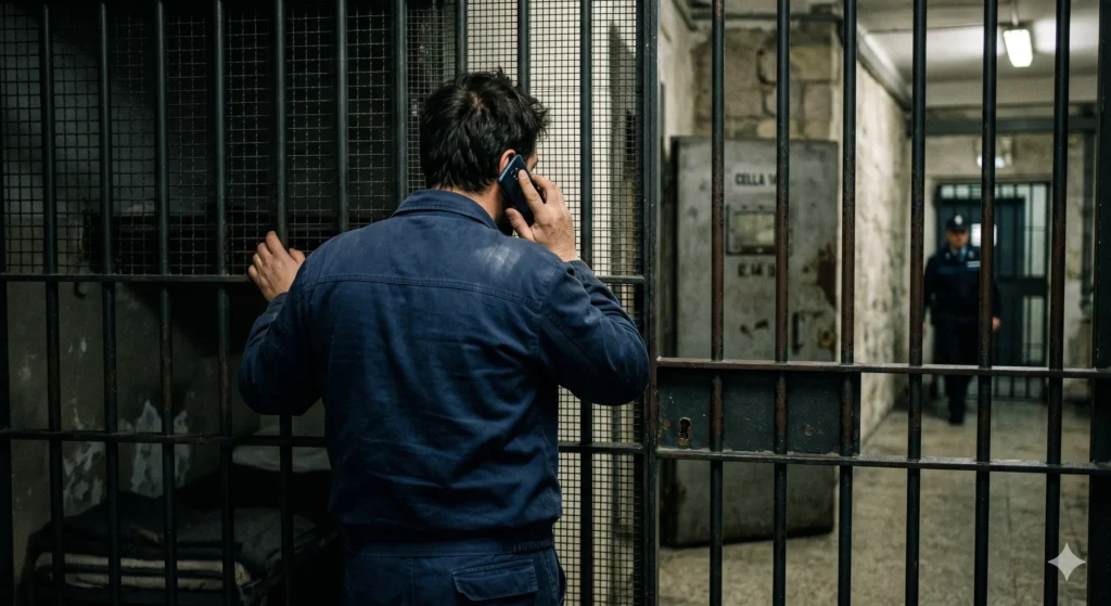 smartphone in carcere