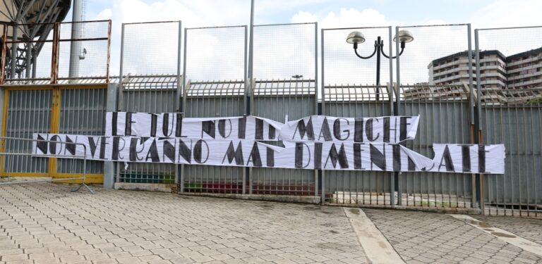 striscione schillaci